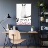 My Cat Is My Valentine Framed Poster