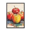 93830-148.jpg Apples Watercolor Art Framed Poster