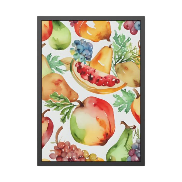 93830-152.jpg Fruit Seamless Watercolor II Framed Poster