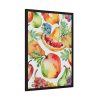 93830-153.jpg Fruit Seamless Watercolor II Framed Poster
