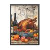 93830-160.jpg Thanksgiving Roasted Turkey Framed Poster