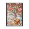 93830-180.jpg Baked Cakes on a Counter With a Vintage Wood Framed Poster