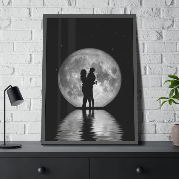 93830-19.jpg Couple In Love Framed Poster