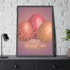 Easter Eggs Framed Poster