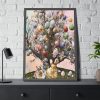 93830-239.jpg Three Rabbits Underneath a Tree Framed Poster