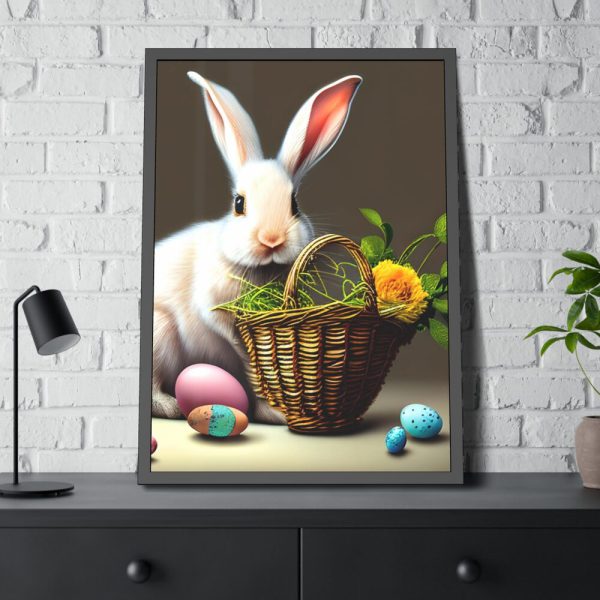93830-259.jpg Cute Easter Bunny II Framed Poster