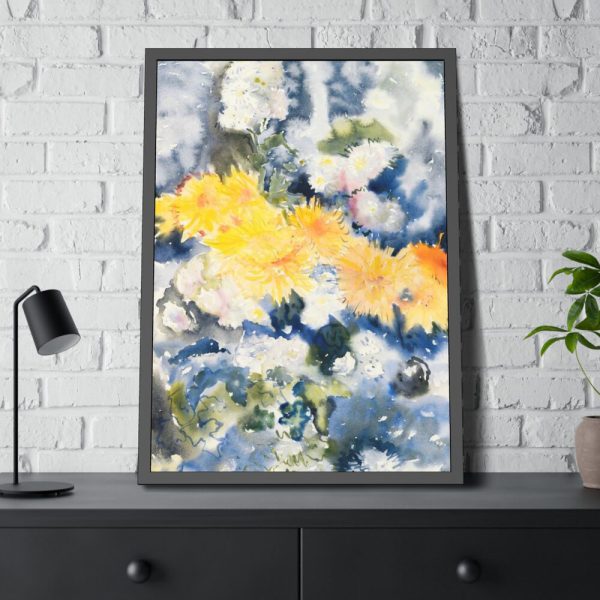 93830-267.jpg Yellow and Blue by Charles Demuth Framed Poster