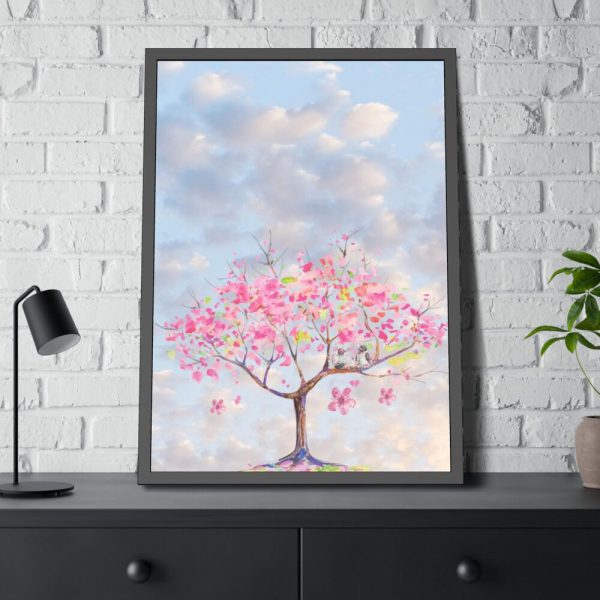 93830-287.jpg Fantasy Watercolor Tree Framed Poster