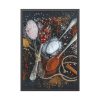 93830-288.jpg Different Spice, Seasonings in Spoon Framed Poster