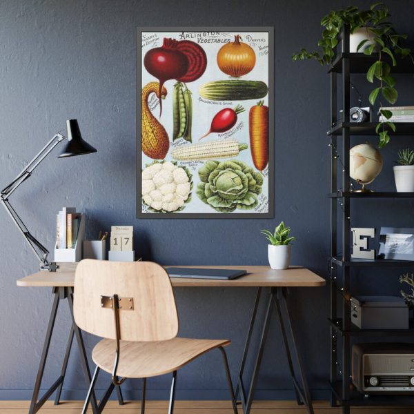 93830-294.jpg Rawson's Vegetable and Flower Seeds Framed Poster