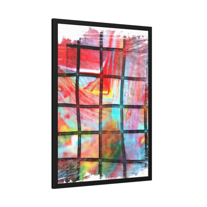 Colorful Framed Poster - Image 2