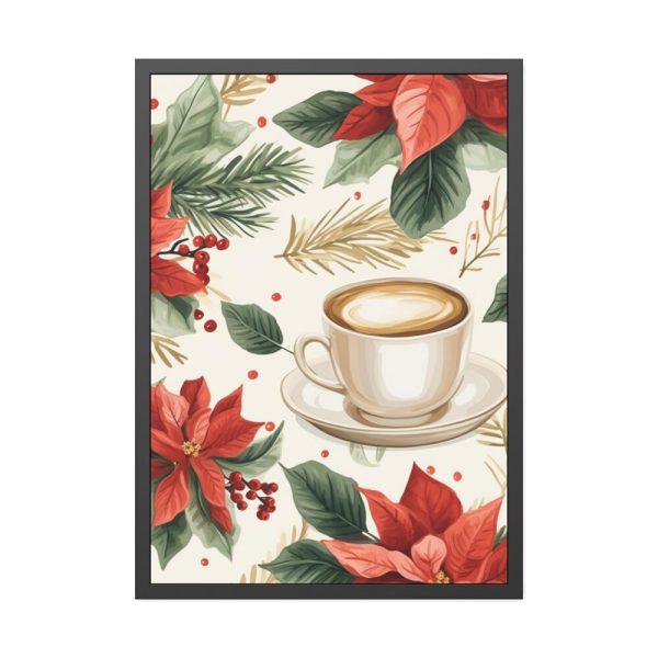 93830-304.jpg Holiday Beverage Seamless Pattern Framed Poster
