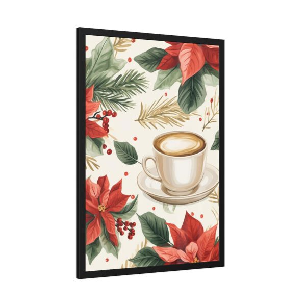93830-305.jpg Holiday Beverage Seamless Pattern Framed Poster