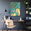 93830-314.jpg Coffee Cat Valentine Framed Poster