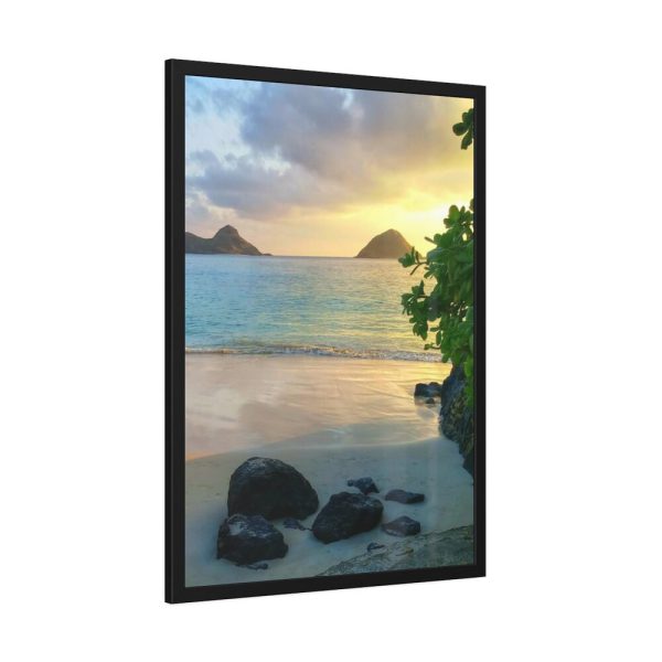 Island Paradise Hawaii Tropical Framed Poster
