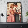 93830-35.jpg Retro Kitchen Romance Framed Poster