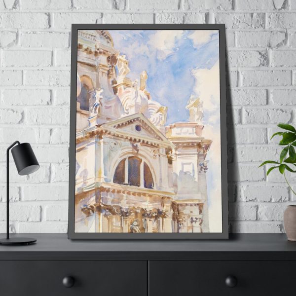 93830-363.jpg The Salute, Venice by John Singer Sargent Framed Poster