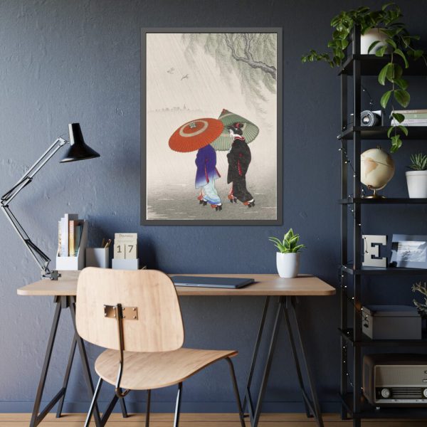 China Woman Geisha Framed Poster
