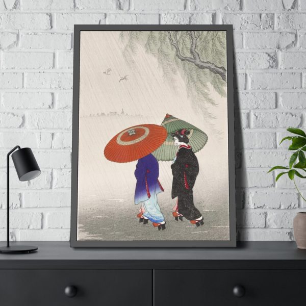 China Woman Geisha Framed Poster