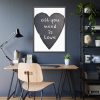 93830-6.jpg All You Need is Love Framed Poster