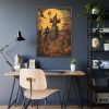 93830-66.jpg Full Moon Witches Framed Poster