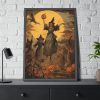 93830-67.jpg Full Moon Witches Framed Poster