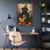 93830-74.jpg Black Cat Musician Poster Framed Poster