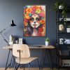 93830-78.jpg Day Of The Dead Portrait Framed Poster