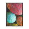 Artistic Easter Eggs Framed Poster