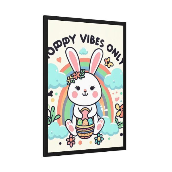 93830-93.jpg Happy Easter Day Vibes Framed Poster