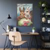 Easter Bunny Easter Eggs Framed Poster