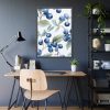 93831-142.jpg Seamless Blueberry Fruit Framed Poster