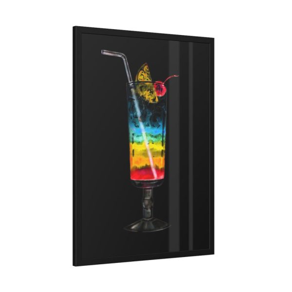 93831-189.jpg Rainbow Coctail Framed Poster