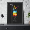 93831-191.jpg Rainbow Coctail Framed Poster