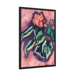 Pink Begonias By Marsden Hartley Framed Poster - Image 6
