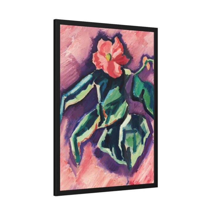 Pink Begonias By Marsden Hartley Framed Poster - Image 6