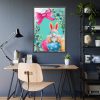 93831-254.jpg Easter Bunny Gnome And Eggs Framed Poster