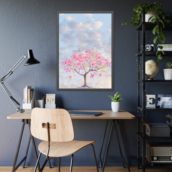 93831-286.jpg Fantasy Watercolor Tree Framed Poster