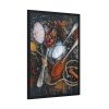 93831-289.jpg Different Spice, Seasonings in Spoon Framed Poster