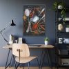 93831-290.jpg Different Spice, Seasonings in Spoon Framed Poster