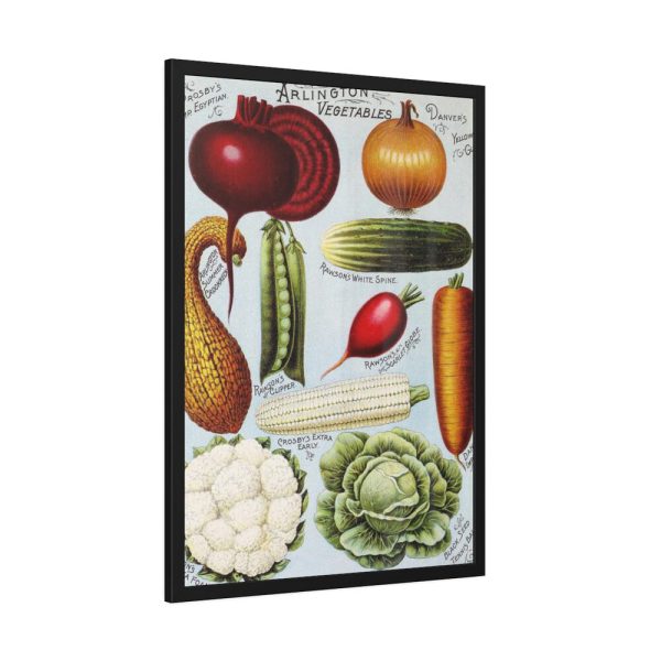 93831-293.jpg Rawson's Vegetable and Flower Seeds Framed Poster