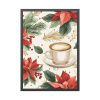 93831-304.jpg Holiday Beverage Seamless Pattern Framed Poster