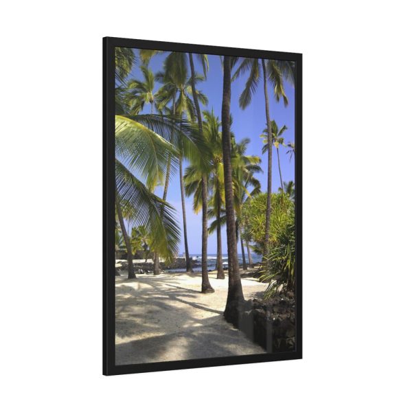 93831-317.jpg Hawaii City Refuge Hawaiian Framed Poster