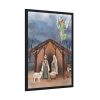 93831-321.jpg Nativity Scene Framed Poster