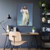 93831-326.jpg Jesus Christ in the Clouds Framed Poster