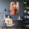 93831-34.jpg Retro Kitchen Romance Framed Poster