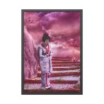 Geisha in Kimono Framed Poster - Image 5