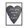 93831-4.jpg All You Need is Love Framed Poster
