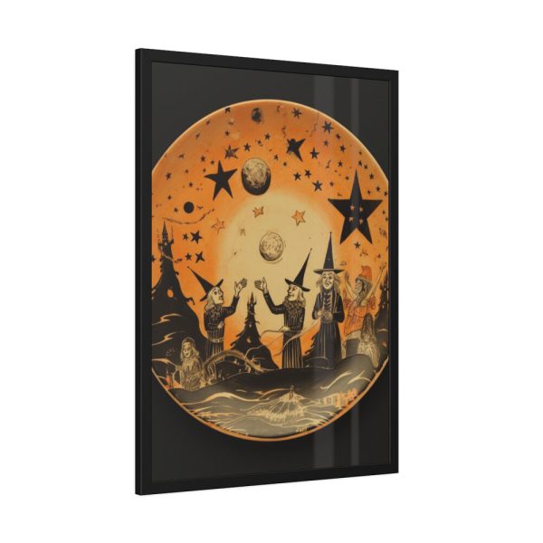93831-69.jpg Halloween Witches Framed Poster