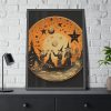 93831-71.jpg Halloween Witches Framed Poster